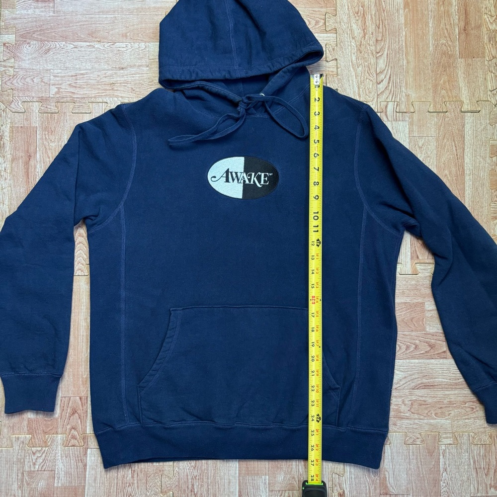 Awake Ny Embroidered Split Logo Patch Hoodie Smal… - image 6